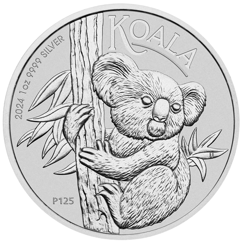 1oz (31,10g) | Moneda Argint Koala | Perth Mint | 2024 | puritate 999.9/1000