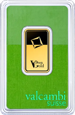 20g | Lingou Aur Valcambi Green | puritate 999.9/1000