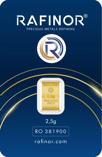 2,5g | Lingou Aur Rafinor | puritate 999.9/1000