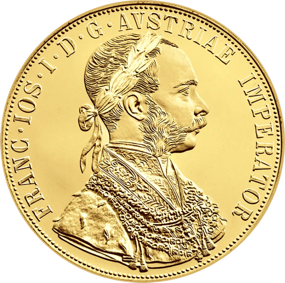 4 Ducat | Moneda Aur Franz Joseph | puritate 986/1000