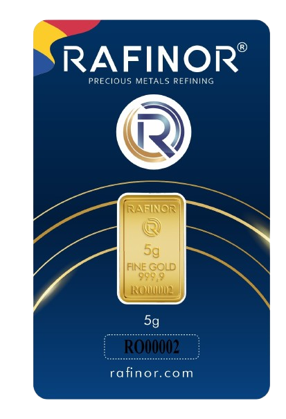 5g | Lingou Aur Rafinor | New Edition |2025 | puritate 999.9/1000