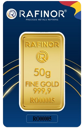 50g | Lingou Aur Rafinor | 2026 | New Edition | puritate 999.9/1000