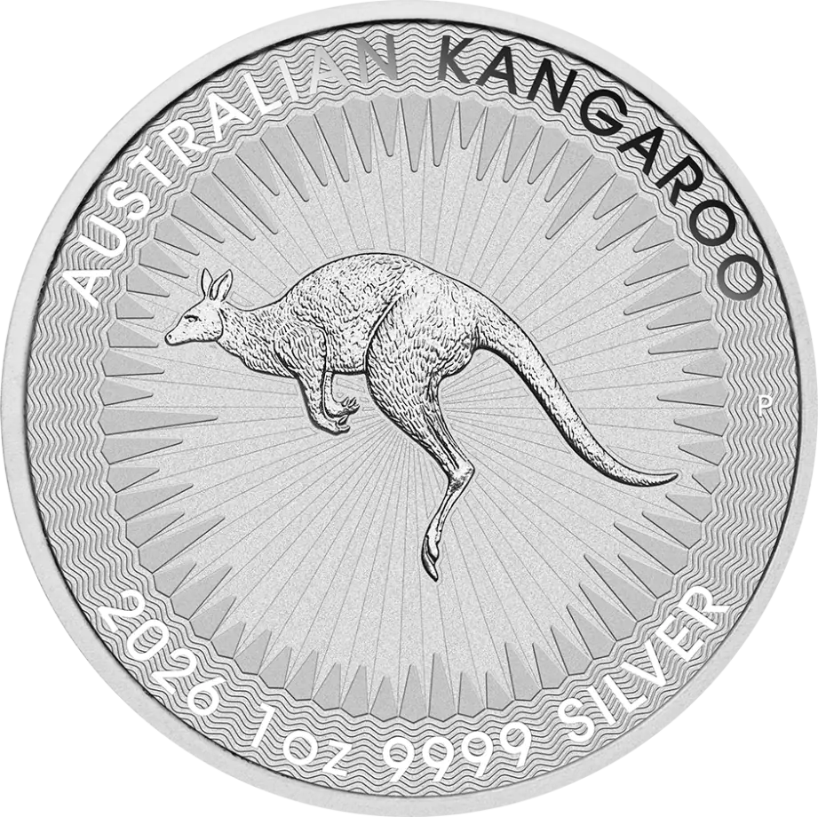 1oz (31,10g) | Moneda Argint Cangur Australian | 2026 | puritate 999.9/1000