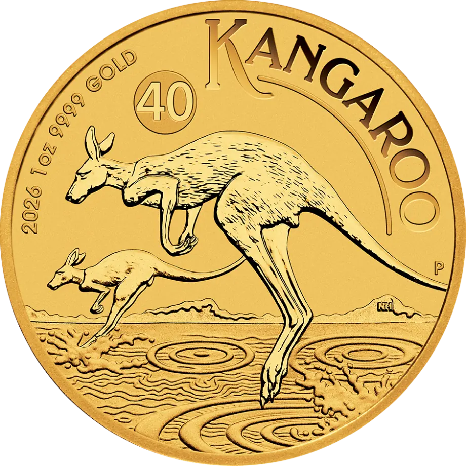 1oz (31,10g) | Moneda Aur  Australian Kangaroo | 2026 | puritate 999,9/1000