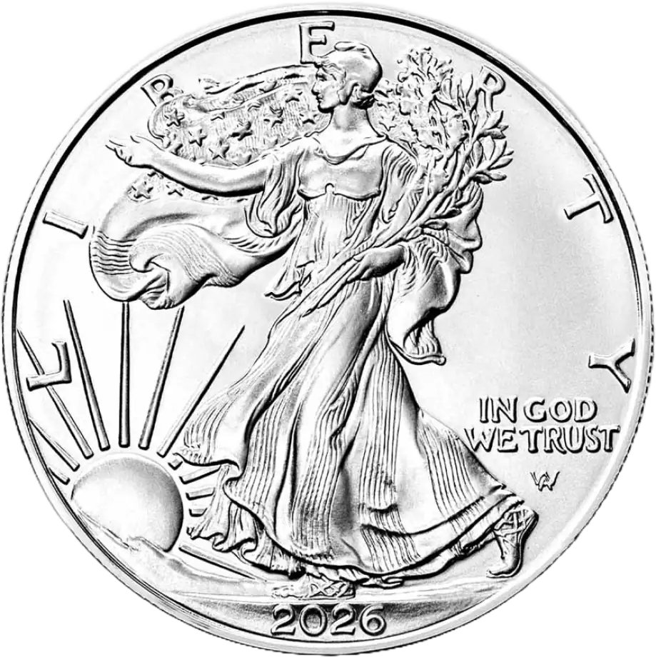 1oz (31,10g) | Moneda Argint American Eagle | 2026 | puritate 999/1000