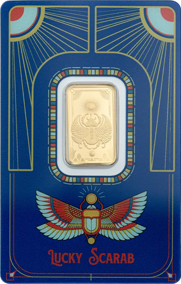 5g | Lingou Aur PAMP | Lucky Scarab | 2026 | puritate 999.9/1000